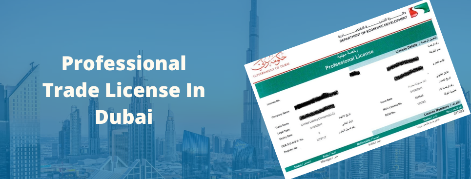 Professional Trade License in Dubai